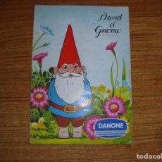 Coleccionismo Álbum: ALBUM DE DANONE DAVID EL GNOMO COMPLETO