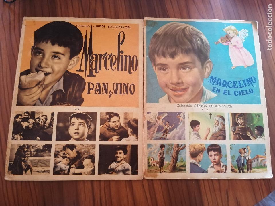 Collectionnisme Album: MARCELINO PAN Y VINO 4 Y MARCELINO EN EL CIELO 7. ALBUMES COMPLETOS. DOS N&Ugrave;MEROS. UNO DIFICIL