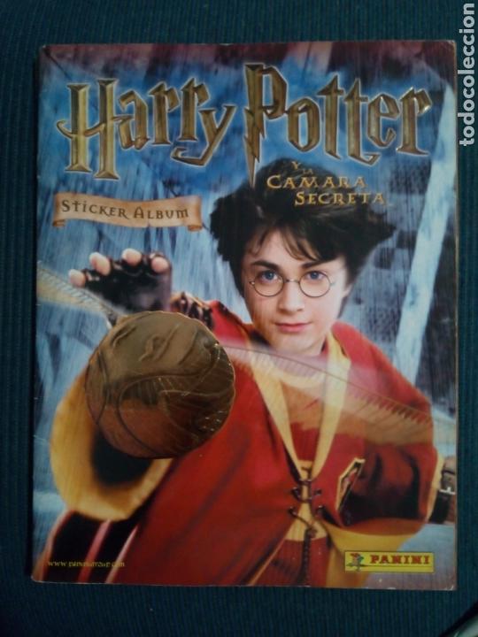 Collectable Albums: album harry potter y la camara secreta casi completo a falta de 16 cromos