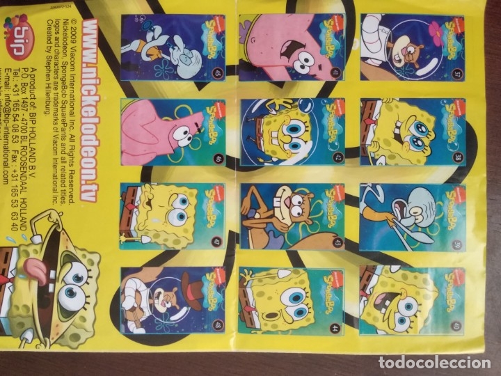 Coleccionismo &aacute;lbum: BOB ESPONJA. COMPLETO. DIFICILISIMO - Foto 4