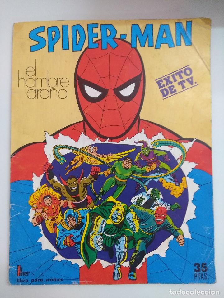 Colecionismo Caderneta: ALBUM DE CROMOS INCOMPLETO/SPIDERMAN-EL HOMBRE ARA&Ntilde;A/FHER.