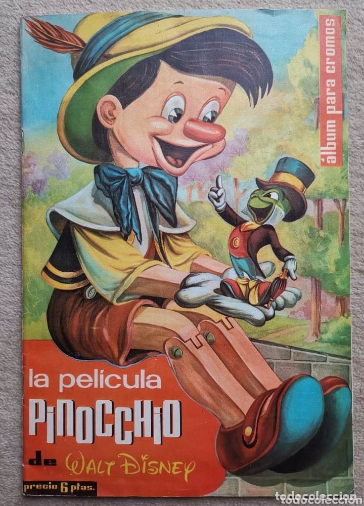 Album Cromos Completo La Pelicula De Pinocchio Sold Through Direct Sale