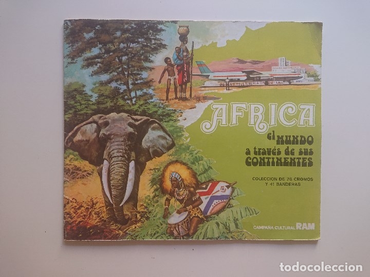 Collezionismo &Aacute;lbum: Album de cromos Africa el mundo atraves de los continentes campa&ntilde;a cultural RAM completo