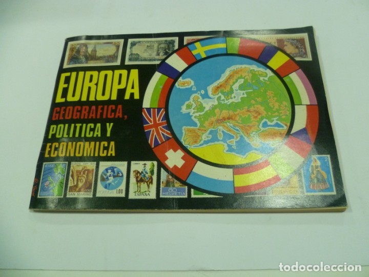 Coleccionismo &Aacute;lbum: Album completo de la colecci&oacute;n Europa-Hueso