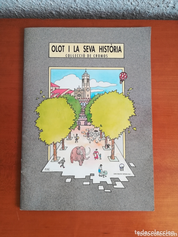 Collectable Albums: Album Olot i la seva hist&ograve;ria Col.lecci&oacute; de cromos - Complert - any 1993 - La Garrotxa