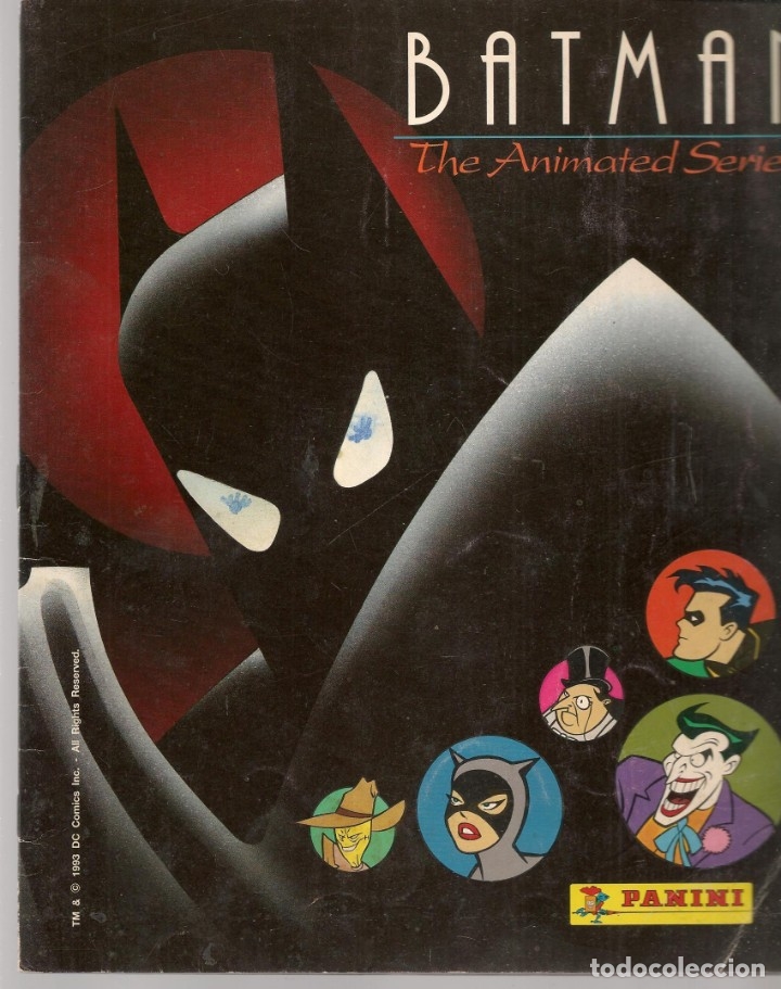 batman. the animated series. álbum de cromos. - Buy Complete antique  sticker albums on todocoleccion