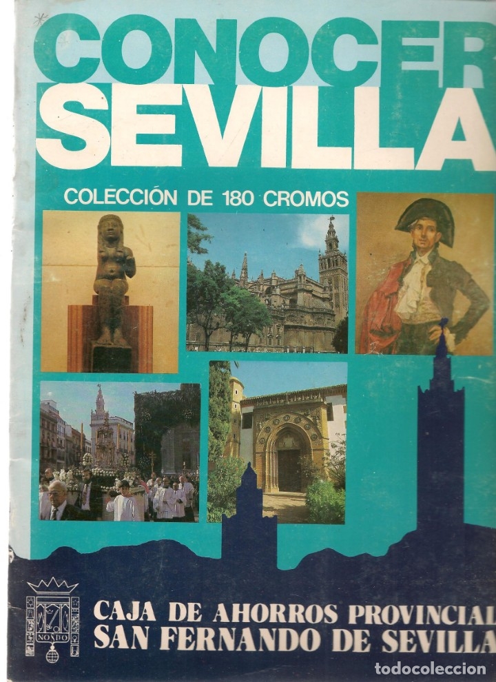 Sammeln Sammelalbum: CONOCER SEVILLA. &Aacute;LBUM. CAJA DE AHORROS SAN FERNANDO. 180 CROMOS. &iexcl;&iexcl;COMPLETO!!. (ST/PN2)