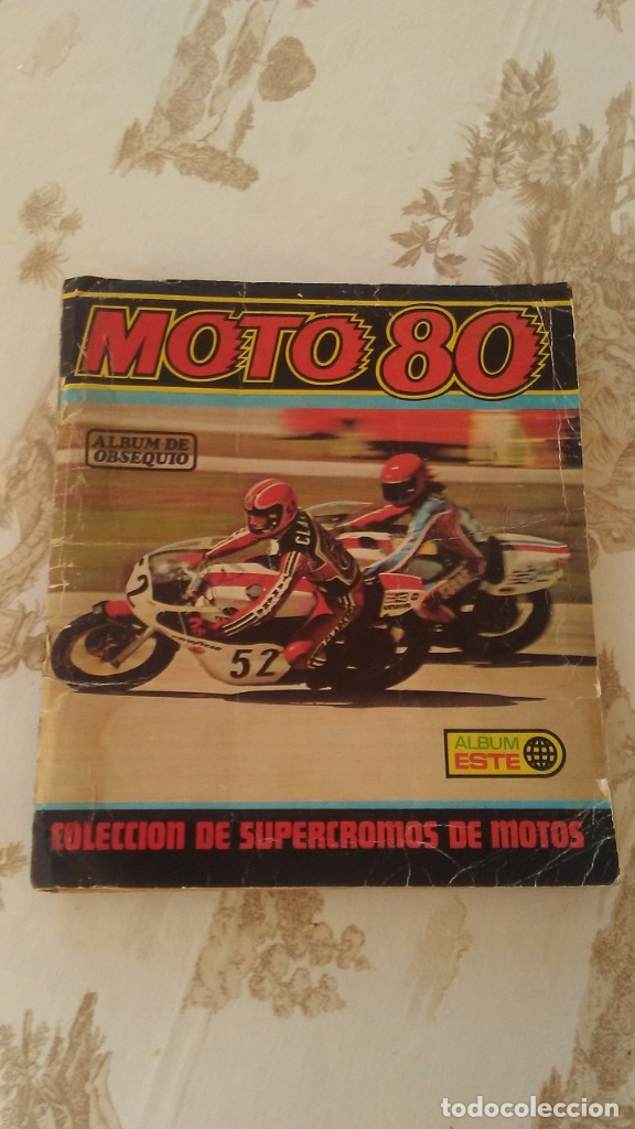 Coleccionismo &aacute;lbum: ALBUM DE CROMOS MOTO 80 COMPLETO - Foto 1