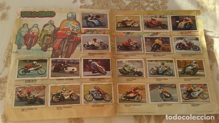Coleccionismo &aacute;lbum: ALBUM DE CROMOS MOTO 80 COMPLETO - Foto 4