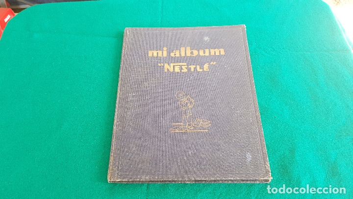 Colecionismo Caderneta: MI ALBUM NESTLE CROMOS (1931) TAPA AZUL (COMPLETO)