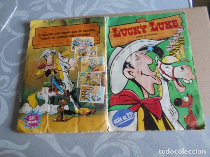 Colecionismo Caderneta: album de cromos de luky luke completo