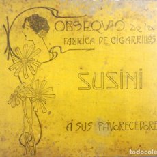 Coleccionismo Álbum: ALBUM COMPLETO SUSINI. FABRICA DE CIGARRILOS. A SUS FAVORECEDORES. VER FOTOS. MED : 25 X 32 CM APROX
