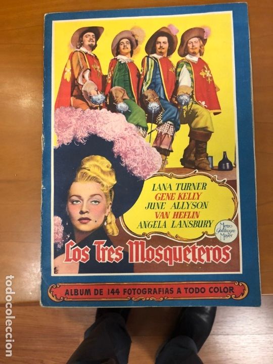 Coleccionismo &Aacute;lbum: LOS RES MOSQUETEROS COMPLETO BUEN ESTADO