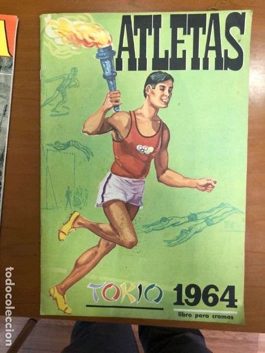 Coleccionismo &Aacute;lbum: ATLETAS 1964 COMPLETO E IMPECABLE