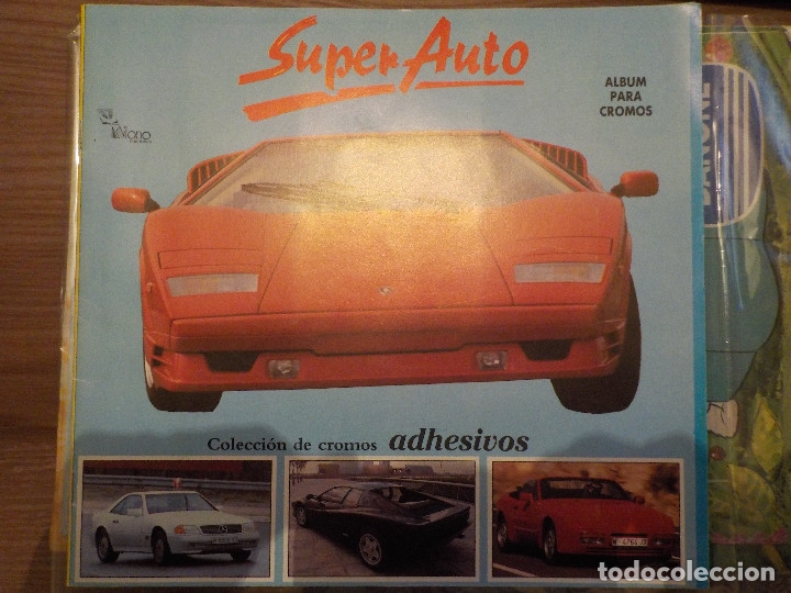Coleccionismo &Aacute;lbum: SUPER AUTO + SOBRECITO