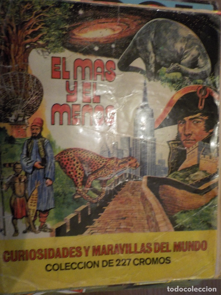 Coleccionismo &Aacute;lbum: EL MAS Y EL MENOS . ALBUM TAMA&Ntilde;O CUARTILLA