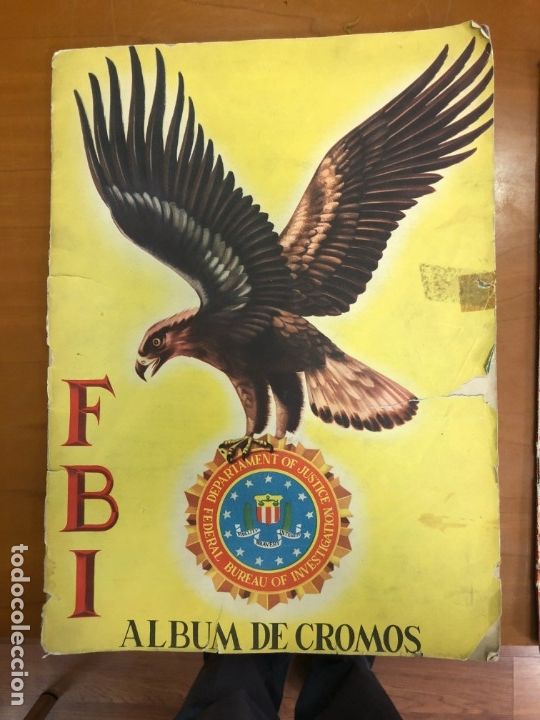Collezionismo &Aacute;lbum: f.b.i fbi completo regalo album plancha sin uso vacio