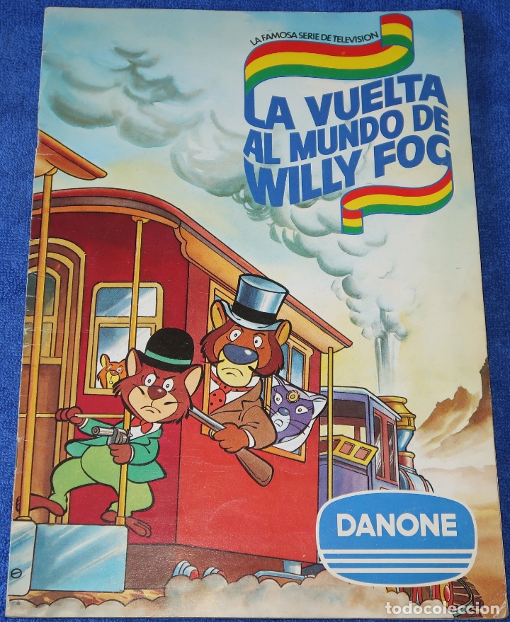 La Vuelta Al Mundo De Willy Fog Danone Compl Buy Old Complete Sticker Albums At Todocoleccion