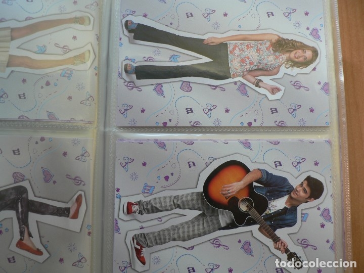 Coleccionismo &aacute;lbum: Colecci&oacute;n Completa de Violetta Photocards - Foto 2