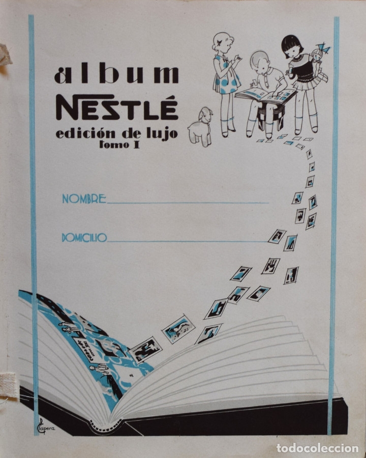 Collectable Albums: ALBUM NESTL&Eacute;. EDICI&Oacute;N DE LUJO. TOMO I. (600 CROMOS - COMPLETO) - Varios Autores