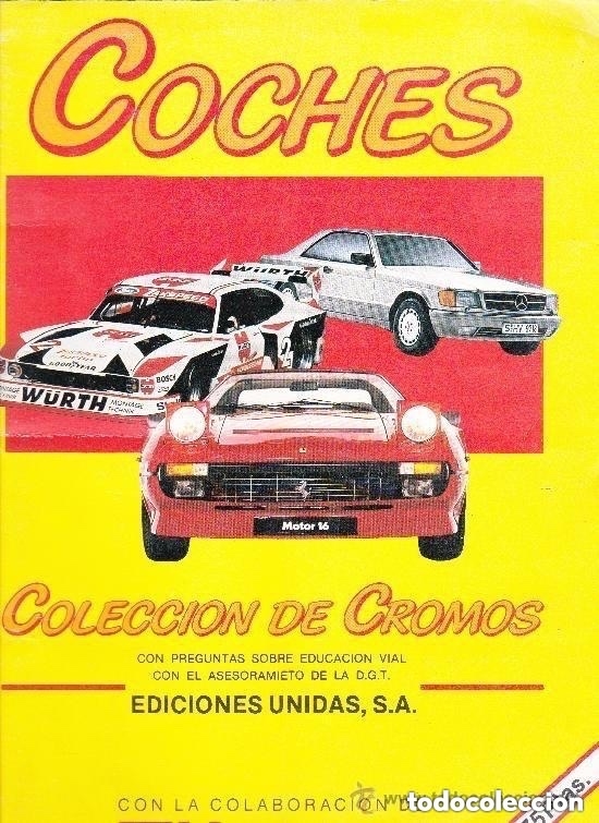 Coleccionismo &aacute;lbum: COCHES ,Ediciones unidas .COMPLETO - Foto 1