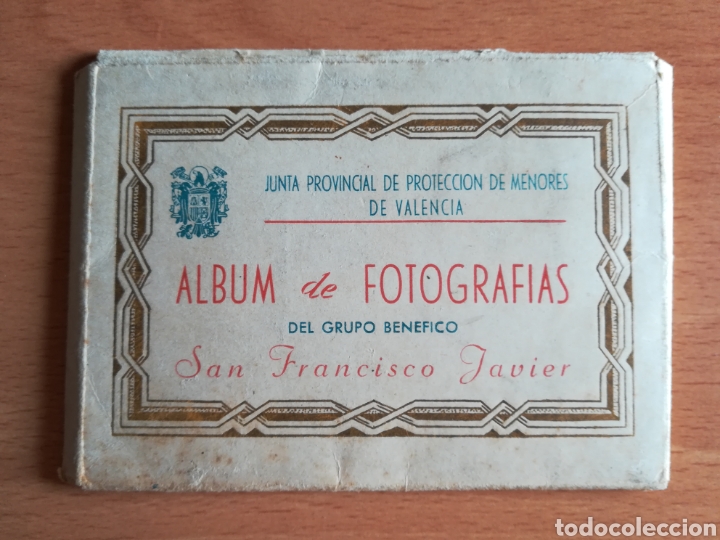 Collectionnisme Album: &Aacute;lbum Fotograf&iacute;as Grupo Ben&eacute;fico San Francisco Javier Junta Provincial Protecci&oacute;n Menores Valencia