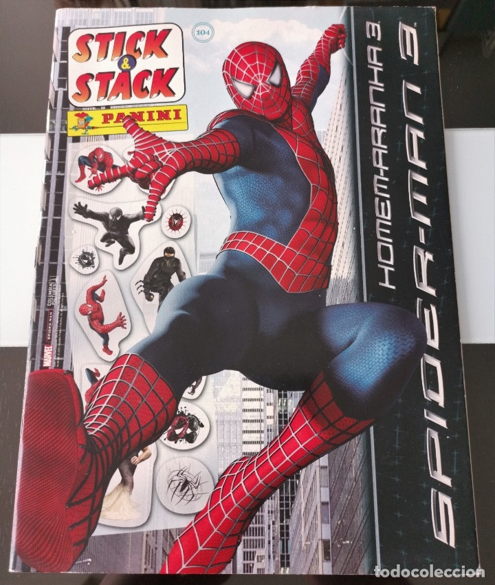 album cromos pegatinas spiderman stick stack ma - Buy Complete antique  sticker albums on todocoleccion