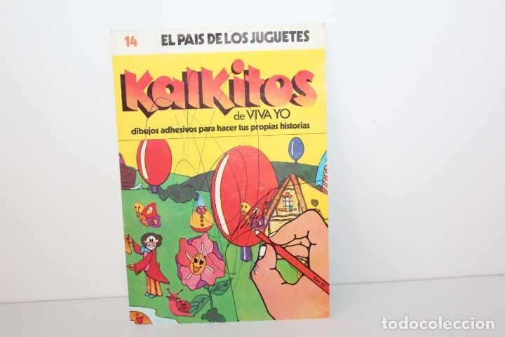 Collectionnisme Album: KALKITOS DE VIVA YO N&ordm; 14 - EL PAIS DE LOS JUGUETES
