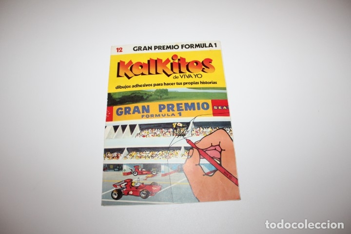 Collectionnisme Album: KALKITOS - DE VIVA YO - N&ordm; 12 GRAN PREMIO FORMULA 1