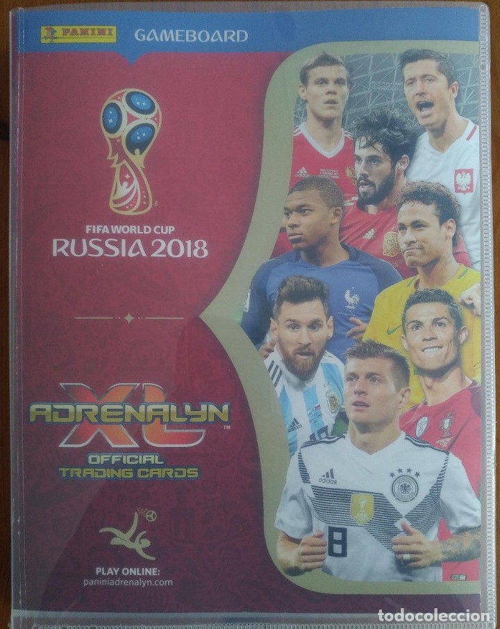 Collectable Albums: COLECCION COMPLETA ADRENALYN 2018 MUNDIAL RUSIA PANINI ( 468 FICHAS ) WM 2018 RUSSIA