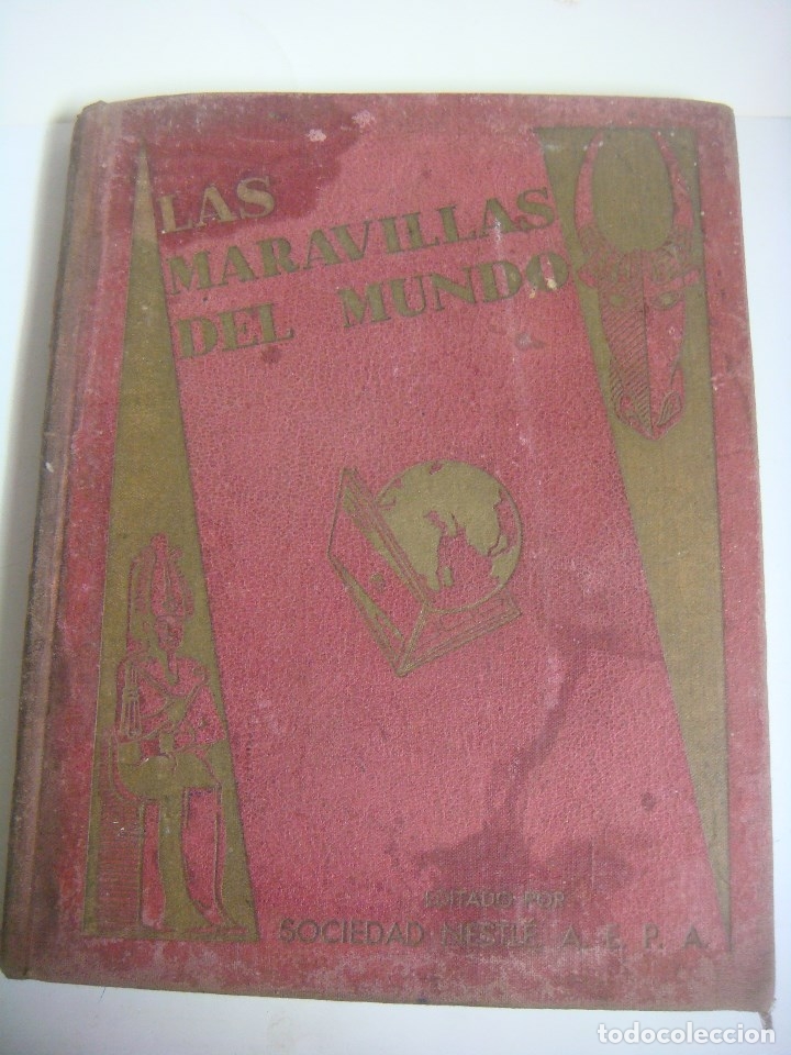 Collectionnisme Album: ALBUN DE CROMOS LAAS MARAVILLAS DEL MUNDO EDITADO POR NESTLE COMPLETO