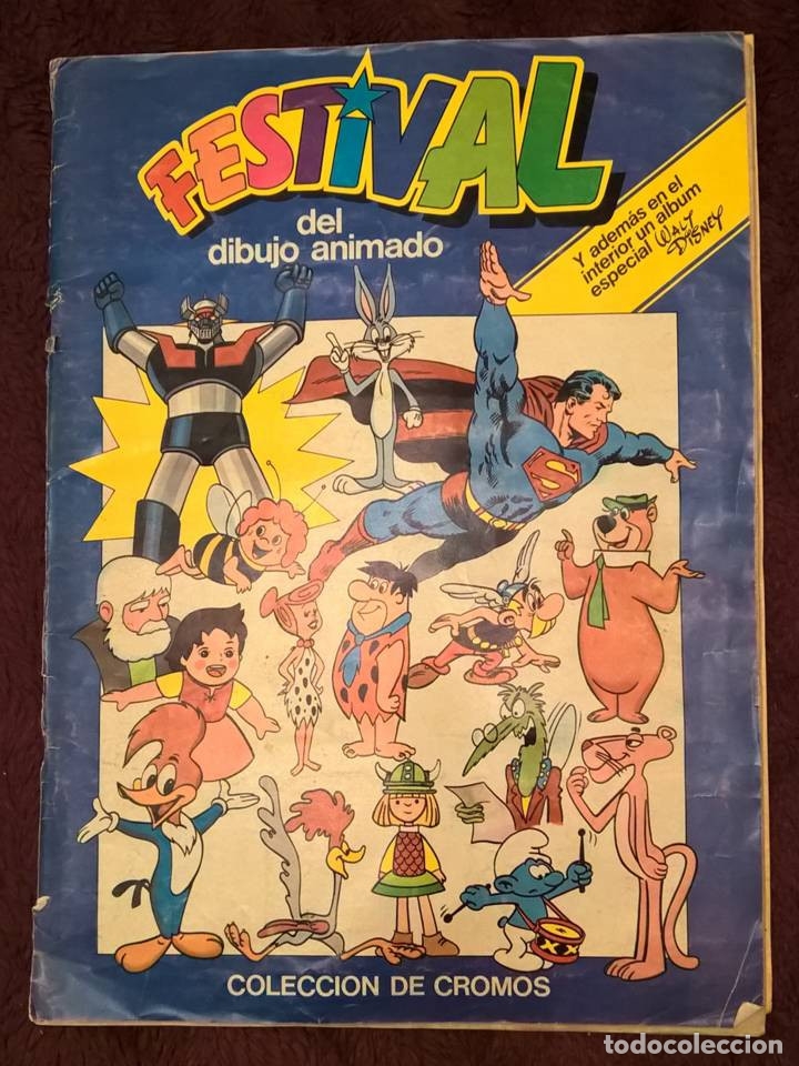 Sammeln Sammelalbum: &Aacute;LBUM DE CROMOS COMPLETO - FESTITIVAL DEL DIBUJO ANIMADO
