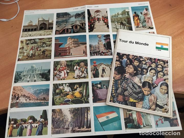 Sammeln Sammelalbum: TOUR DU MONDE LA INDIA ALBUM COMPLETO. CROMOS SIN PEGAR. EN FRANCES (COIB50)