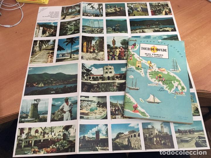 Sammeln Sammelalbum: TOUR DU MONDE ISLAS VIRGENES ALBUM COMPLETO. CROMOS SIN PEGAR. EN FRANCES (COIB50)