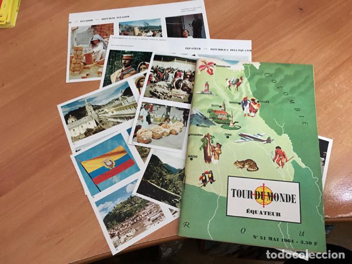 Sammeln Sammelalbum: TOUR DU MONDE ECUADOR ALBUM COMPLETO. CROMOS SIN PEGAR. EN FRANCES (COIB50)