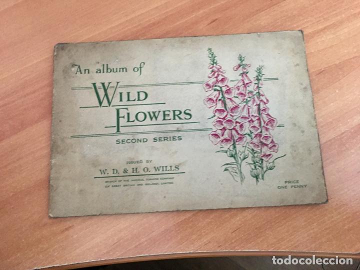 Sammeln Sammelalbum: WILD FLOWERS FLORES SALVAJES ALBUM COMPLETO INGLES (COIB50)