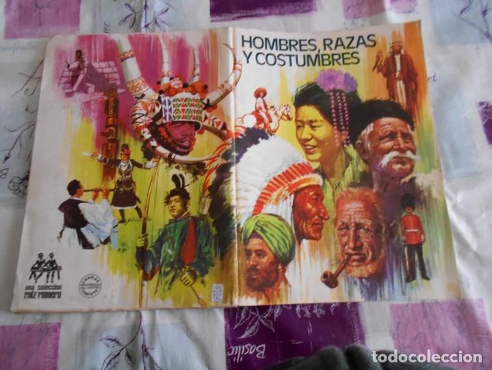 Sammeln Sammelalbum: album de cromos  de hombres, razas y costumbres-completo