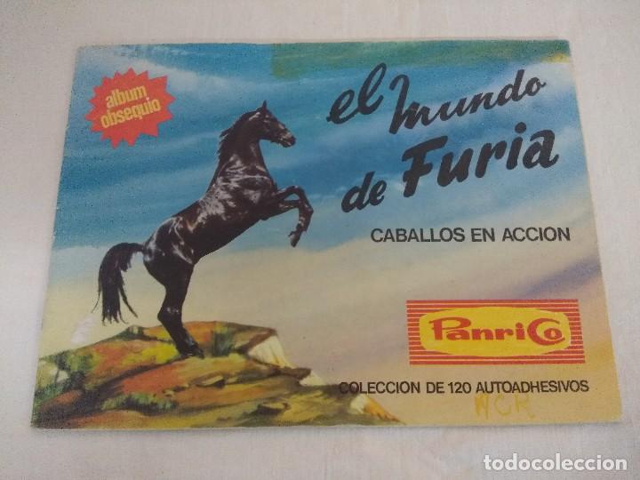 Collezionismo &Aacute;lbum: EL MUNDO DE FURIA/CABALLOS EN ACCION PANRICO/DISPONE DE 7 CROMOS.