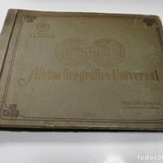 Coleccionismo Álbum: ALBUM GEOGRAFICO UNIVERSAL. CIGARROS LA CORONA. HABANA. COMPLETO. BUEN ESTADO. 1936. VER FOTOS.
