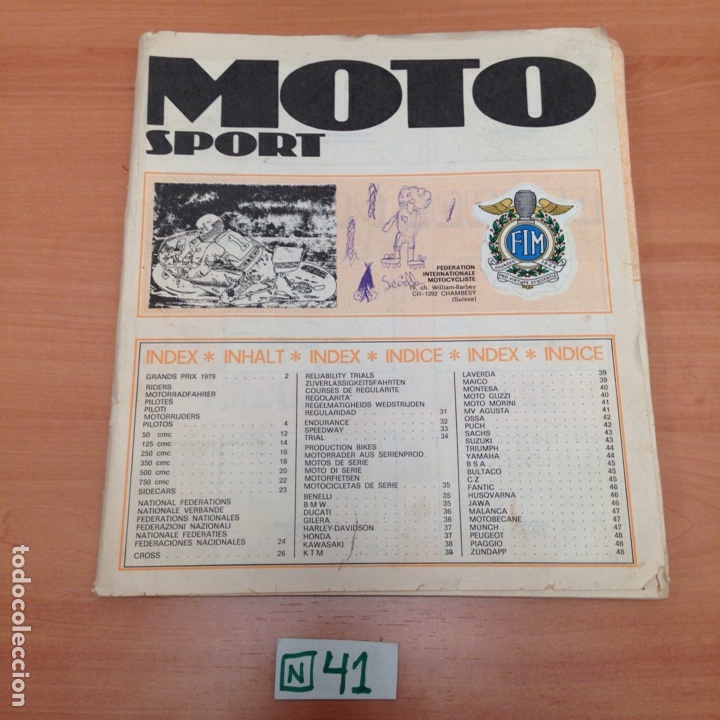 Coleccionismo &aacute;lbum: Moto export le alta la portadas - Foto 1