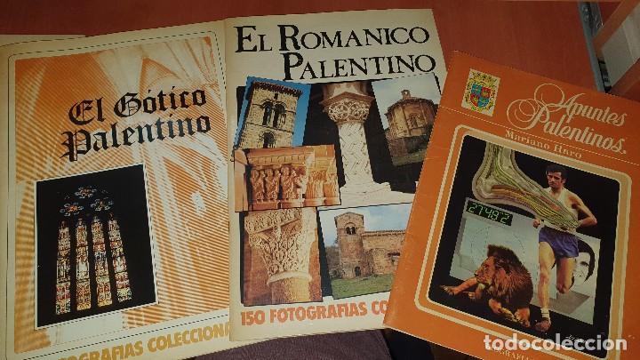 Collectionnisme Album: El gotico palentino y el romanico palentino, completos, regalo biografia mariano haro
