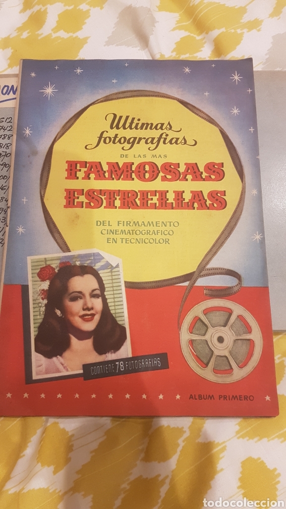 Coleccionismo Álbum: 2 Album primero y segundo FAMOSAS ESTRELLAS COMPLETOS Y EN PERFECTO ESTADO - Foto 3 - 195054958