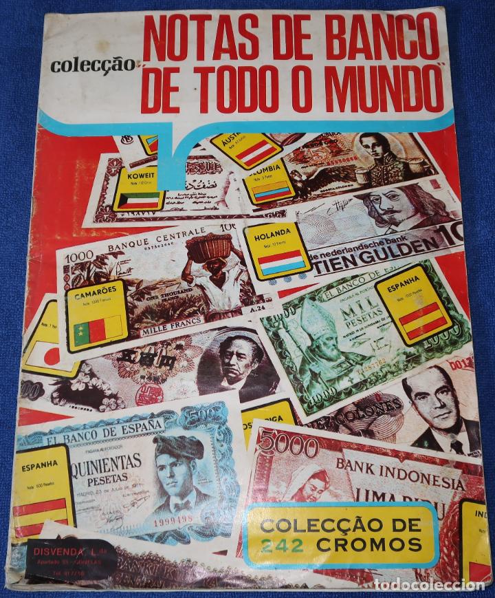 Colecionismo Caderneta: Notas de baco de todo o Mundo - Disvenda &iexcl;Completo!
