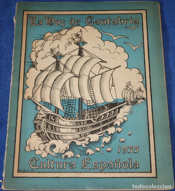 Colecionismo Caderneta: Cultura espa&ntilde;ola - La voz de cantabria (1935) &iexcl;Completo!