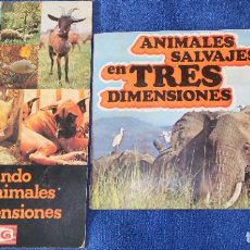 Coleccionismo Álbum: ANIMALES SALVAJES EN TRES DIMENSIONES - EL MUNDO DE LOS ANIMALES EN 3 DIMENSIONES - PANRICO