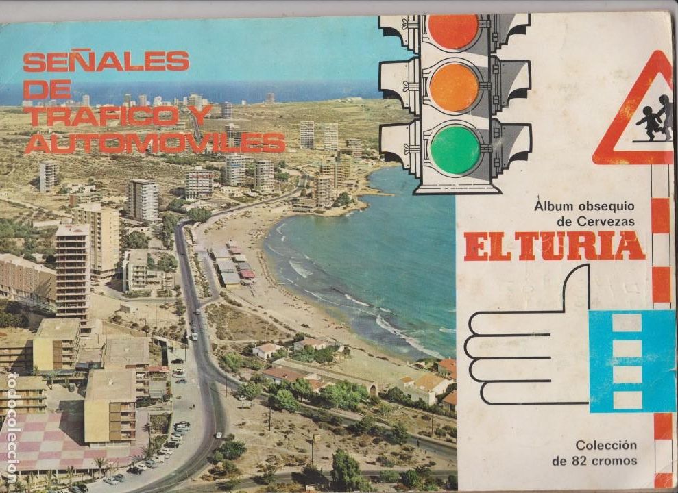 Collezionismo &Aacute;lbum: CERVEZAS EL TURIA -- SE&Ntilde;ALES DE TR&Aacute;FICO Y AUTOM&Oacute;VILES