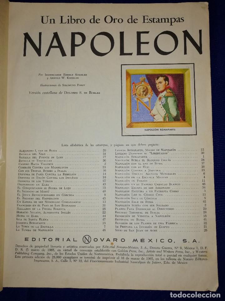 Coleccionismo Álbum: LIBRO DE ORO ESTAMPILLAS DE NAPOLEON - Foto 6 - 195944721