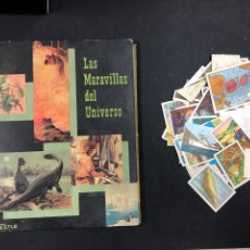 Coleccionismo Álbum: LAS MARAVILLAS DEL UNIVERSO, NESTLE - ALBUM CROMOS CON CROMOS, AÑOS 60