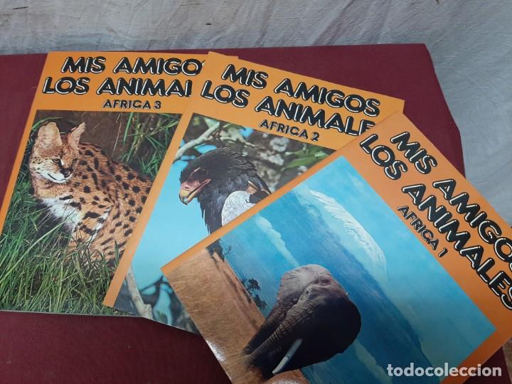Collezionismo &Aacute;lbum: ALBUMES  MIS AMIGOS LOS ANIMALES... AFRICA 1, 2 Y 3. A&Ntilde;O 1983