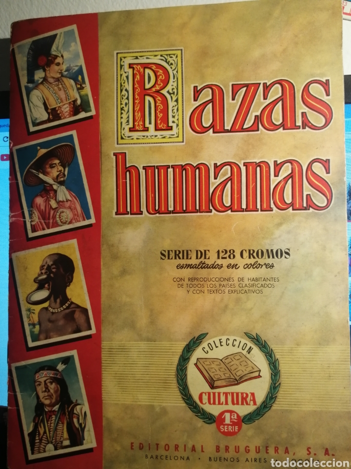 Coleccionismo Álbum: Lote de tres albumes . RAZAS HUMANAS Y DOS BANDERAS DEL UNIVERSO diferentes - Foto 4 - 196670328